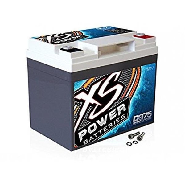 Xpal Power XS Power D975 AGM High Output Battery with M6 Terminal Bolt - 12V 2; 100 Amp D975